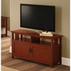 Alaterre Furniture Classic Mission Style TV Stand, Cherry, 42" W AMIA1060